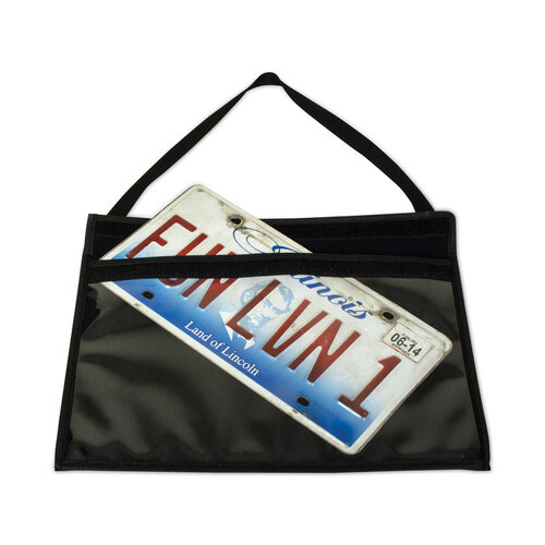 CLI41902 - C-Line Products - 1-Pocket Shop Ticket Holder w/Strap and Black Stitching, 75-Sheet, 9 x 12