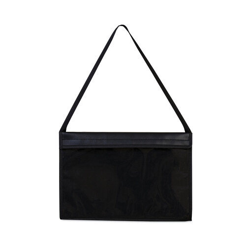 CLI41902 - C-Line Products - 1-Pocket Shop Ticket Holder w/Strap and Black Stitching, 75-Sheet, 9 x 12