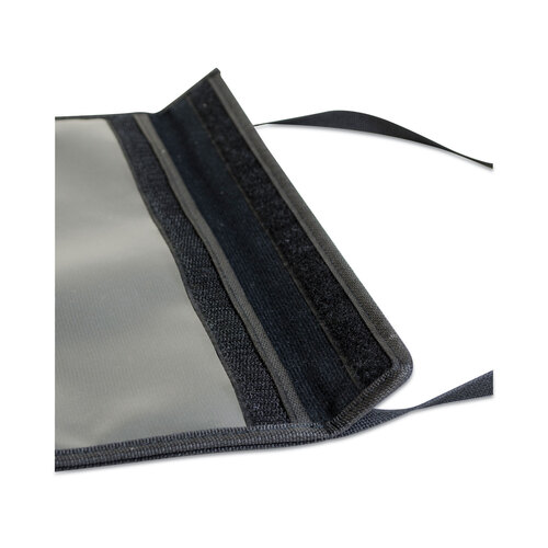 CLI41902 - C-Line Products - 1-Pocket Shop Ticket Holder w/Strap and Black Stitching, 75-Sheet, 9 x 12