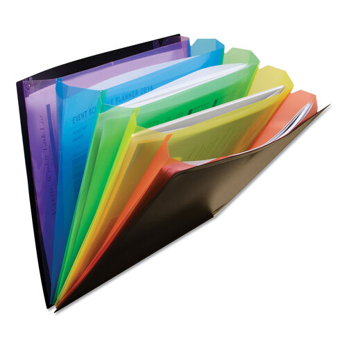 Rainbow Document Sorter/Case, 5 Rainbow Document Sorter/Case, 5