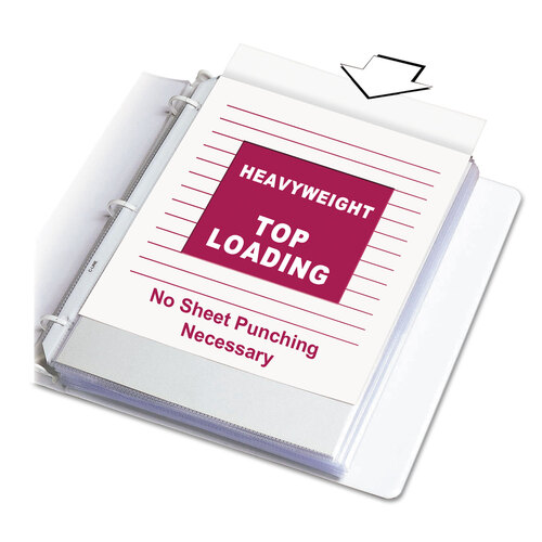 CLI62013 - C-Line Products - Heavyweight Polypropylene Sheet Protectors, Clear, 2&quot;, 11 x 8.5, 50/Box