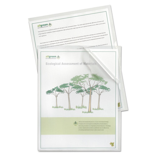 CLI62627 - C-Line Products - Specialty Project Folders, Letter Size, Clear, 25/Box