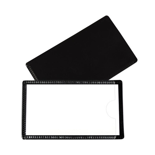 CLI87700 - C-Line Products - Slap-Stick Magnetic Label Holders, Side Load, 4.25 x 2.5, Black, 10/Pack