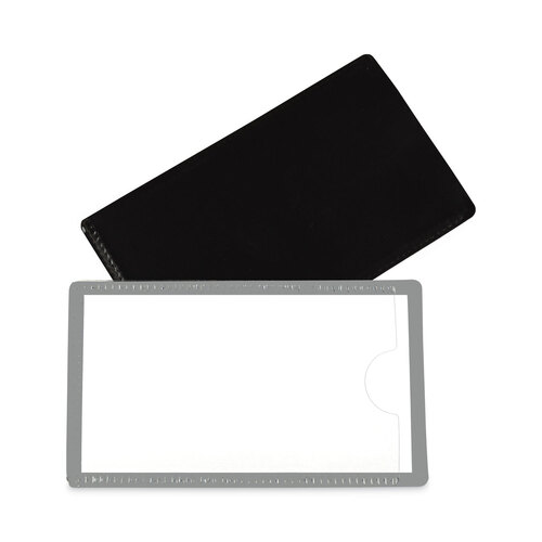 CLI87701 - C-Line Products - Slap-Stick Magnetic Label Holders, Side Load, 4.25 x 2.5, Gray, 10/Pack