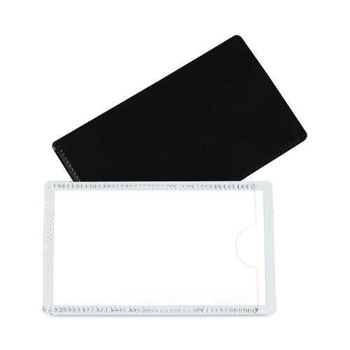 CLI87707 - C-Line Products - Slap-Stick Magnetic Label Holders, Side Load, 4.25 x 2.5, White, 10/Pack