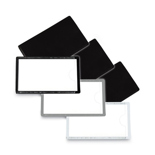 CLI87707 - C-Line Products - Slap-Stick Magnetic Label Holders, Side Load, 4.25 x 2.5, White, 10/Pack