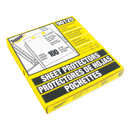CLI90125 - C-Line Products - Top-Load Polypropylene Sheet Protectors, Standard, Letter, Clear, 2&quot;, 100/Box
