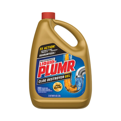 CLO00228EA - Clorox Professional - Clorox Professional Clog Destroyer + PipeGuard, Gel, 80 oz