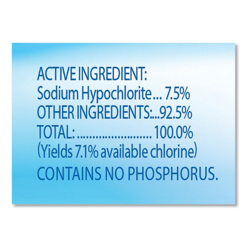 CLO32263 - Clorox Professional - Regular Bleach with CloroMax Technology, 81 oz Bottle, 6/Carton