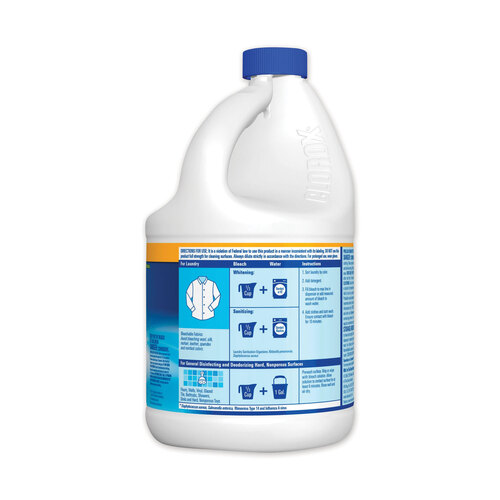 CLO32263 - Clorox Professional - Regular Bleach with CloroMax Technology, 81 oz Bottle, 6/Carton