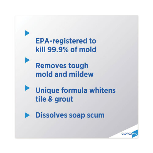 CLO35604CT - Clorox Professional - Clorox Professional Soap Scum Remover, Neutral Scent, 1 qt. Trigger Spray Bottle