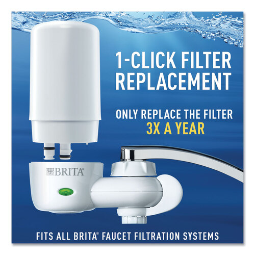CLO42201 - Clorox Professional - Faucet Filter System, Electronic Filter-Change Indicator