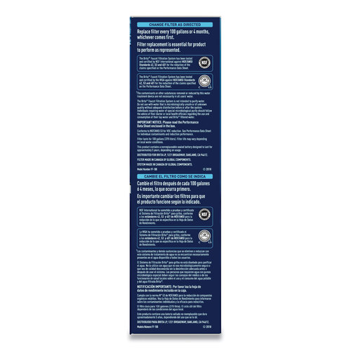 CLO42201 - Clorox Professional - Faucet Filter System, Electronic Filter-Change Indicator