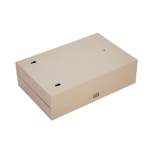 CNK500124 - ControlTek - Combination Lockable Key Cabinet, 28-Key, Metal, Sand, 7.75 x 3.25 x 11.5