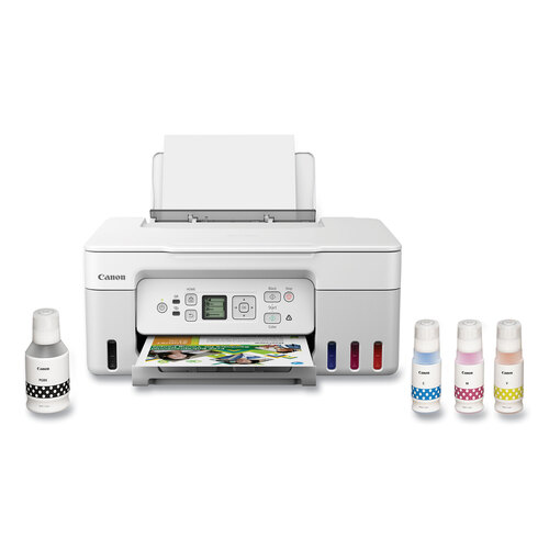 CNM5805C022 - Canon - PIXMA G3270 Wireless MegaTank All-In-One Printer, Copy/Print/Scan, White