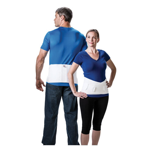 COELSB7000XL - Core Products International, Inc - CorFit System Lumbosacral Spinal Back Support, X-Large, 40&quot; to 52&quot; Waist, White