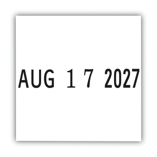 COS011091 - 2000 PLUS - ES Dater, Date Only, 0.16 x 0.94, Black