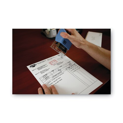 COS011092 - 2000 PLUS - ES Dater, RECEIVED + Date, 1 x 1.81, Red