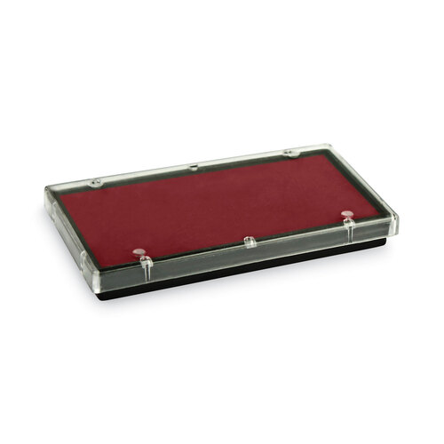 COS065467 - 2000 PLUS - Replacement Ink Pad for 2000PLUS 1SI20PGL, 1.63&quot; x 0.25&quot;, Red