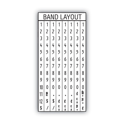 COS090972 - Garvey - Pricemarker Kit, Model 22-8, 1-Line, 8 Characters/Line, 0.81 x 0.44 Label Size