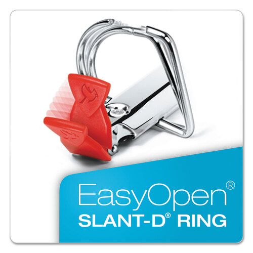 CRD43150 - Cardinal Brands - FreeStand Easy Open Locking Slant-D Ring Binder, 3 Rings, 5&quot; Capacity, 11 x 8.5, White