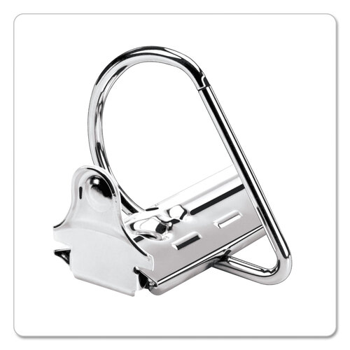 CRD49111 - Cardinal Brands - ExpressLoad ClearVue Locking D-Ring Binder, 3 Rings, 1.5&quot; Capacity, 11 x 8.5, Black