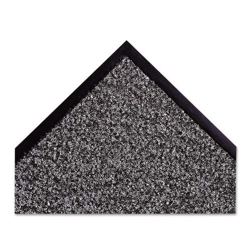 CWNDS0046CH - Crown Mats - Dust-Star Microfiber Wiper Mat, 48 x 72, Charcoal