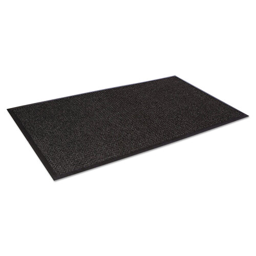 CWNSSR046CH - Crown Mats - Super-Soaker Wiper Mat w/Gripper Bottom, Polypropylene, 48 x 72, Charcoal