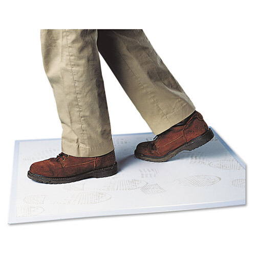 CWNWC3125SG - Crown Mats - Walk-N-Clean Dirt Grabber Mat with Starter Pad, 31.5 x 25.5, Gray
