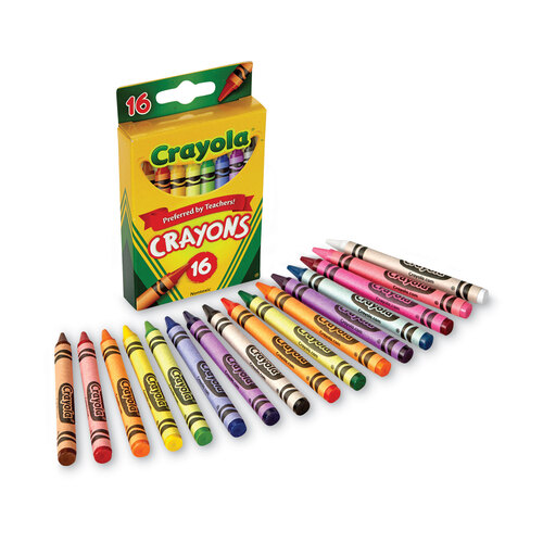 Cra Z Art Jumbo Washable Crayons Assorted Colors Pack Of 16