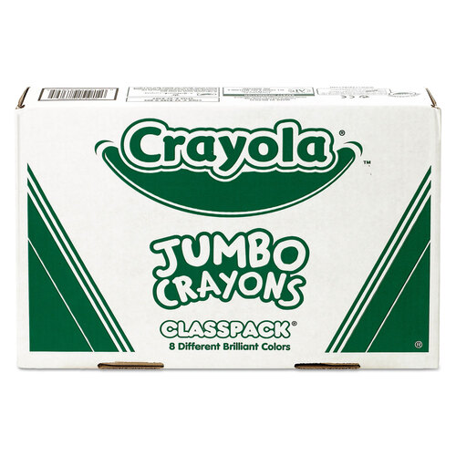 Crayola Jumbo Classpack Crayon, Assorted - 200 count