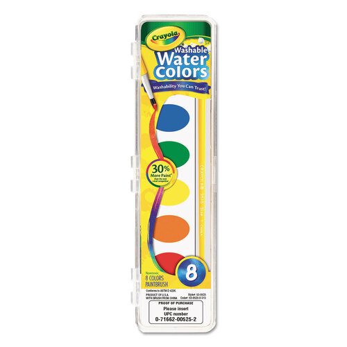 Crayola® Washable Watercolor Paint - Crayola 530525 EA - Betty Mills