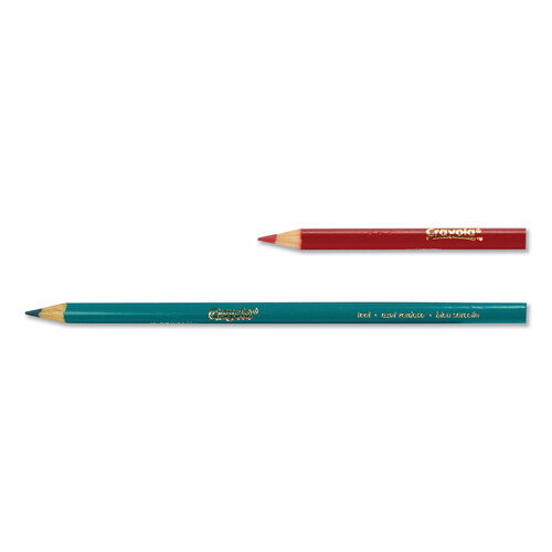 Groove Colored Pencils, 3.3 mm, 2B, Assorted Lead and Barrel Colors, 24/Pack