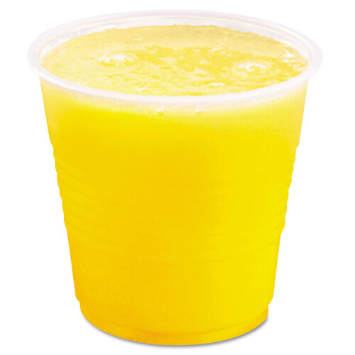 DCCY10 - Dart - High-Impact Polystyrene Cold Cups, 10 oz, Translucent, 100 Cups/Sleeve, 25 Sleeves/Carton