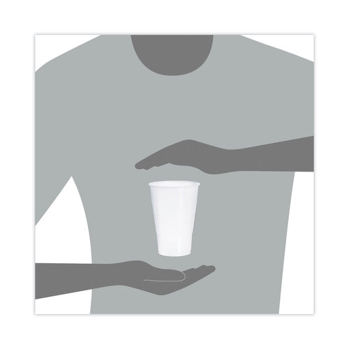 DCCY16TPK - Dart - High-Impact Polystyrene Cold Cups, 16 oz, Translucent, 50/Pack