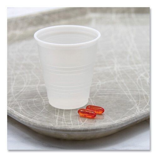 DCCY5PK - Dart - High-Impact Polystyrene Cold Cups, 5 oz, Translucent, 100/Pack