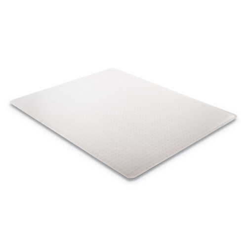DEFCM11242COM - deflecto - EconoMat Occasional Use Chair Mat for Low Pile Carpet, 45 x 53, Rectangular, Clear