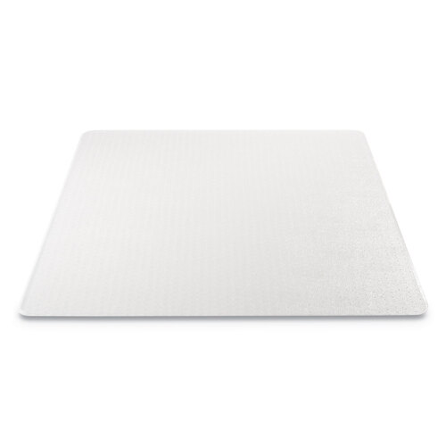 DEFCM11242COM - deflecto - EconoMat Occasional Use Chair Mat for Low Pile Carpet, 45 x 53, Rectangular, Clear