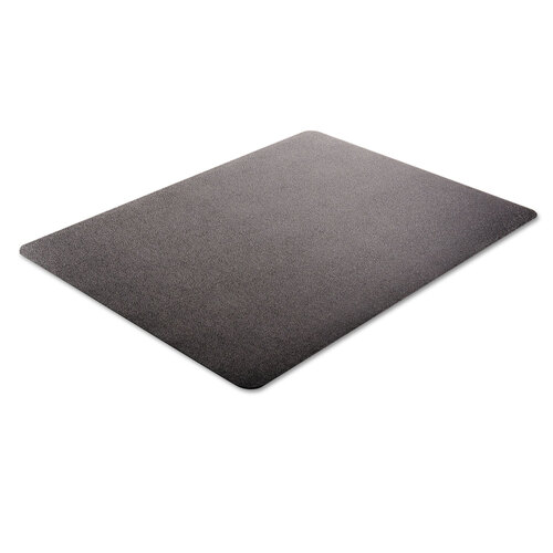 DEFCM21242BLK - deflecto - EconoMat All Day Use Chair Mat for Hard Floors, 45 x 53, Rectangular, Black