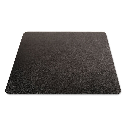 DEFCM21242BLK - deflecto - EconoMat All Day Use Chair Mat for Hard Floors, 45 x 53, Rectangular, Black