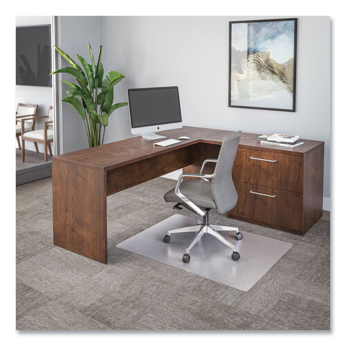 DEFCM23140SPR6C - deflecto - SuperGrip Chair Mat, Rectangular, 48 x 26, Clear, Ships Rolled