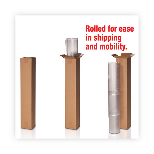 DEFCM2E442FCOM - deflecto - EconoMat All Day Use Chair Mat for Hard Floors, 46 x 60, Clear, Drop Ship Item