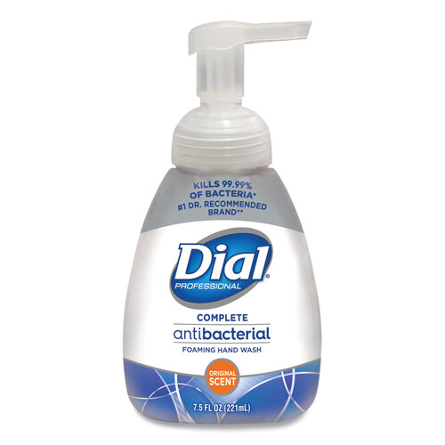 Antibacterial Foaming Hand Wash, Original, 7.5 oz Pump, 8/Carton Antibacterial Foaming Hand Wash, Original, 7.5 oz Pump, 8/Carton
