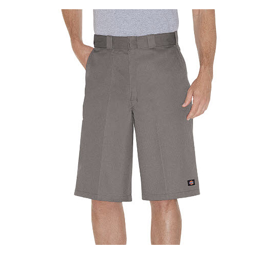 New Dickies Men's Charcoal 13" Multi-Pocket Pocket Loose Fit Work Shorts 42283 