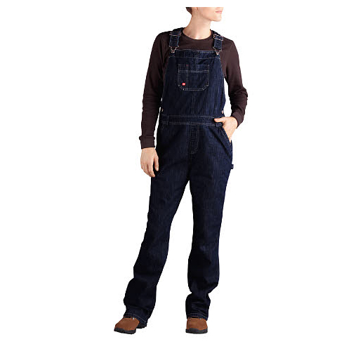 BettyMills Women's Bib Overalls Dickies FB206DIB 2X EA