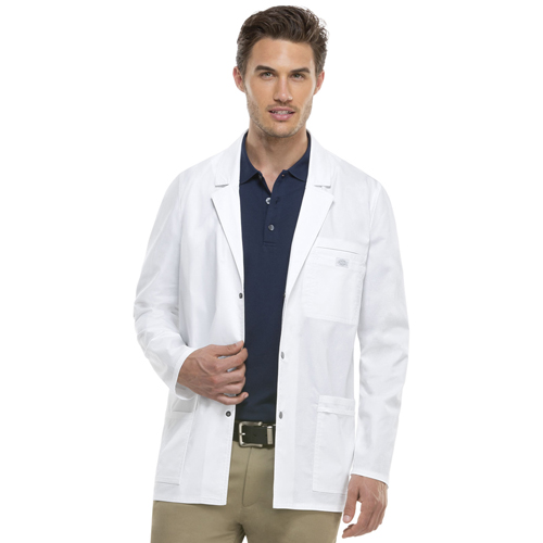 BettyMills Gen Flex® 31" Men's Snap Front Lab Coat Dickies 81403DWHZL