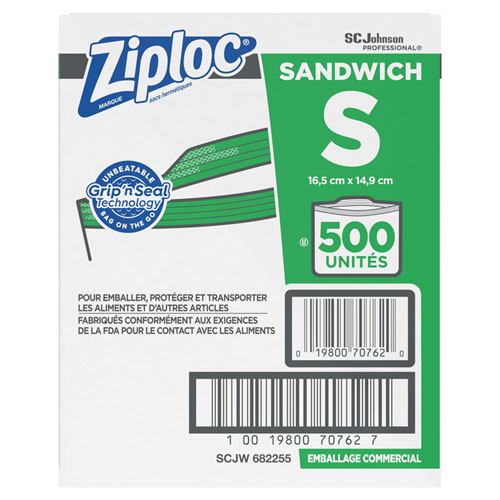 Ziploc Sandwich Bags (500)