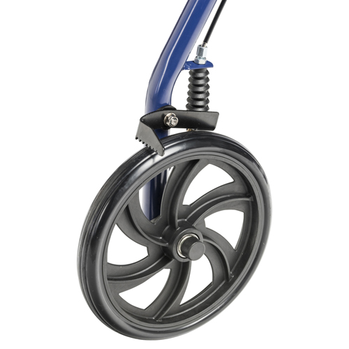 DRV10257BL-1 - Drive Medical - Durable 4 Wheel Rollator, 7.5" Casters, Fold Up Removable Back Support