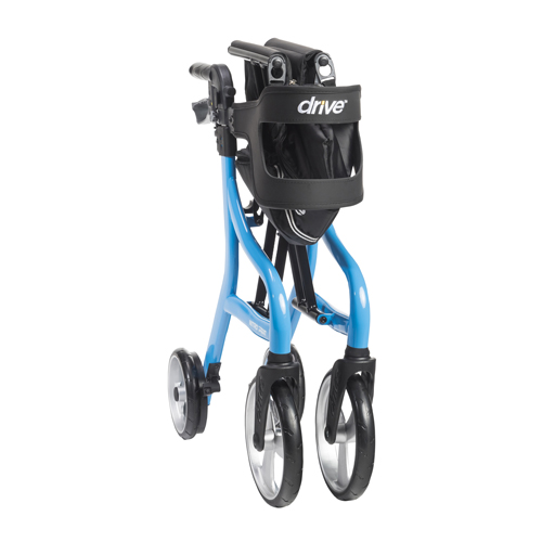 DRV102662BL - Drive Medical - Nitro Sprint Rollator Rolling Walker, Blue