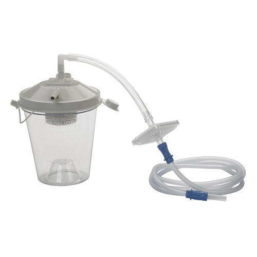 DRV22330 - Drive Medical - Universal Suction Machine Tubing and Filter Replacement Kit with Canister, Pack of 1